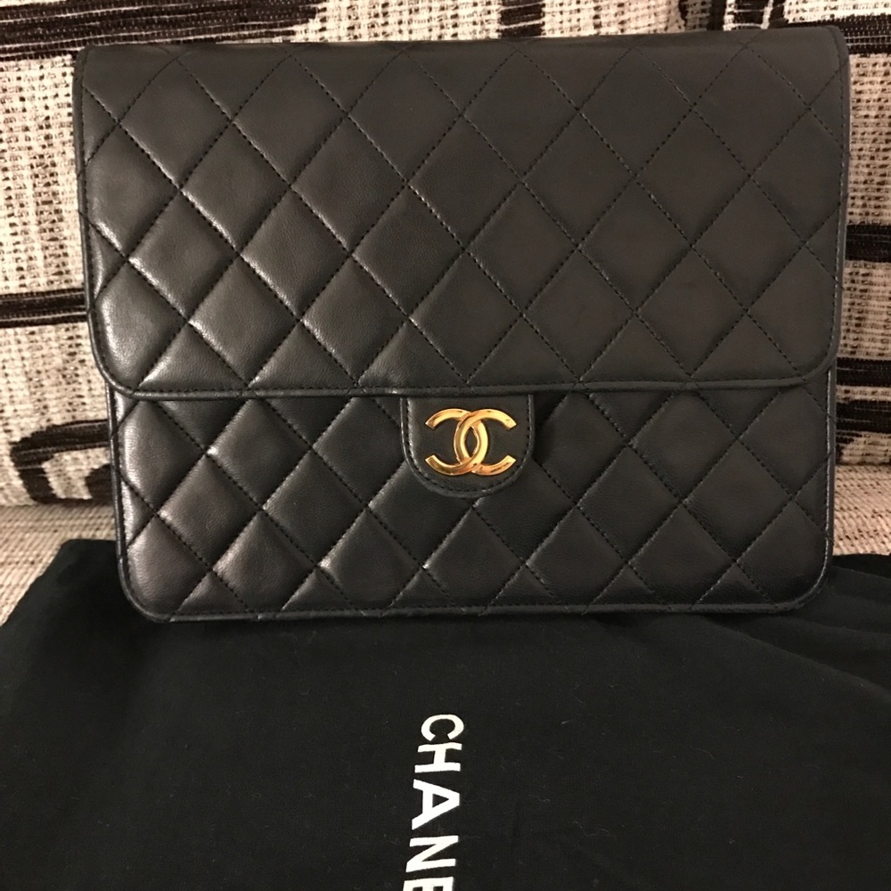 COPY - Chanel vintage three-way single flap bag